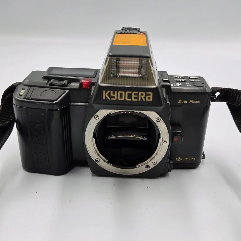 Kyocera 230 AF 35mm Film Camera Body Untested For Parts or Repair Japan